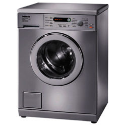 Miele W5748 Freestanding Washing Machine, 7kg Load, A+++ Energy Rating, 1400rpm Spin, Stainless Steel